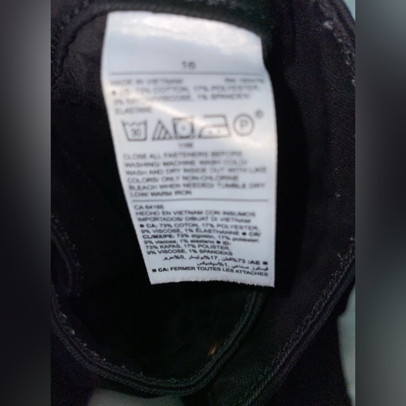 Black distressed skinny jeans - Picture 4 of 5